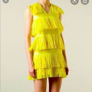 MSGM Fringe Party Dress